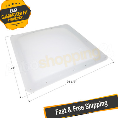 Icon 14107 24.5'' x 23'' White SL1920 RV Skylight
