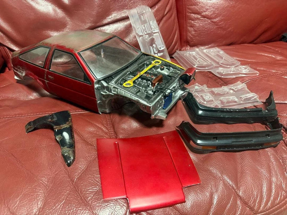 Pandora RC KE70 Toyota Corolla RC Car Body Only Custom Painted Drift - Image 3 of 4