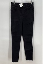 NWT Madewell Women's Black High Rise Skinny Jeans - Size 28