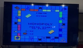 Monopoly Nintendo NES Video Game Cartridge Only - Tested, Works