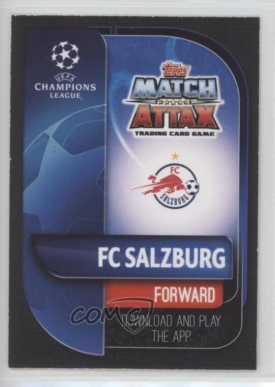 2019-20 Topps UCL Match Attax US Edition Erling Haaland Braut Haland Rookie RC - Image 2 of 2