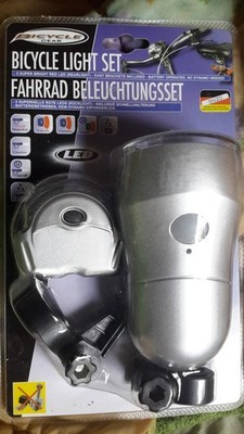 Fahrradbeleuchtung Batterie LED-Beleuchtungs-Set 10 Lux Fahrradlicht