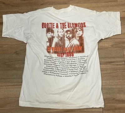 Vintage Hootie And The Blowfish Band T-Shirt 1995 Cracked Rear
