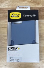 OtterBox Commuter Series Case For iPhone 15 Plus  14 Plus, Crisp Denim Blue