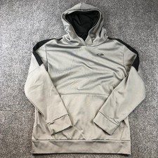 Champion Boys Pullover Hoodie Sweatshirt Gray Black Athletic Activewear Youth