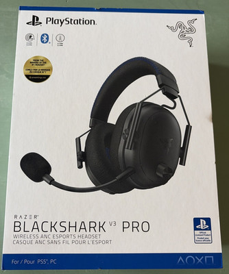 Razer BlackShark V3 Pro Wireless ANC Esports Headset Black PS5
