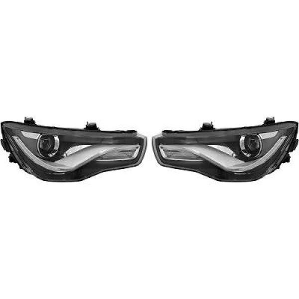 Diederichs 1080385 Hauptscheinwerfersatz Links Rechts FüR Audi A1 (8X1, 8XK) 201-image