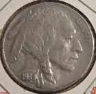 1938 D Buffalo Indian Head Nickel 3 Legged Medal Dollar Sized Coin Token Medal