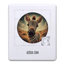 'Smiling Baby Zebra' Sliding Puzzle (PZ00034611)