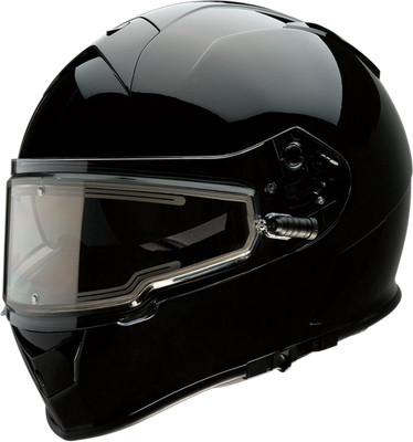 Z1R Warrant Snow Electric Helmet Black 2XL Dual Pane Anti-Fog Shield 0121-1297