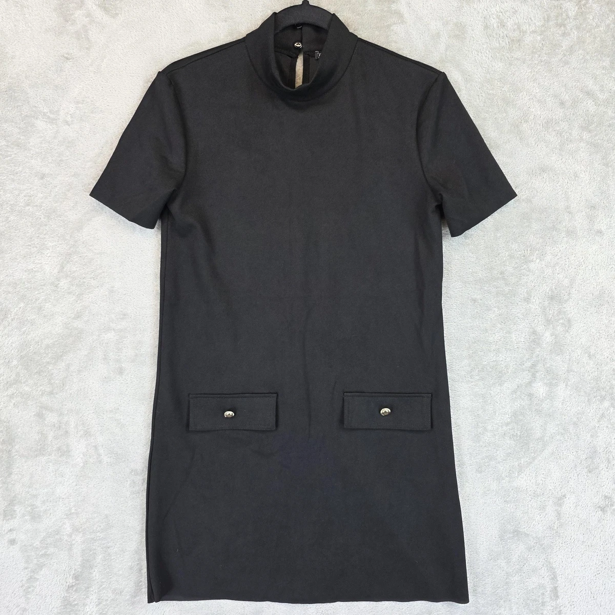 Zara Business Short Sleeve Shift Dresses for Women for sale