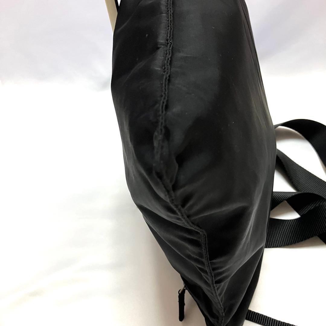 Prada tote bag large capacity triangular logo nyl… - image 8