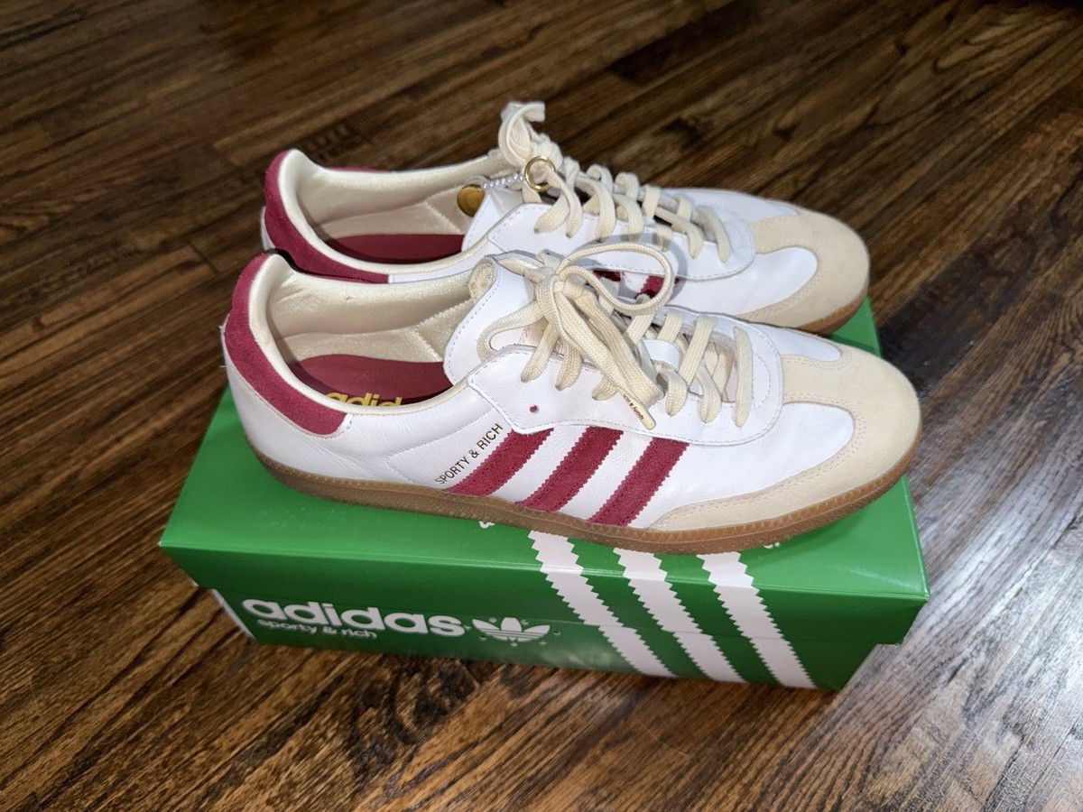 adidas gazelle silver green womens Sporty & Rich x Adidas Originals Samba OG - France & USA main image 0