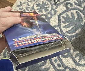 Nintendo NES Iron Sword Wizards & Warriors II 2 gioco CIB qualit&agrave; da collezione 