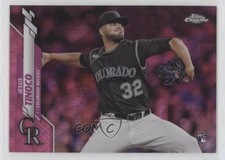 2020 Topps Chrome Update Target Pink Wave Refractor Jesus Tinoco #U-31 n1u