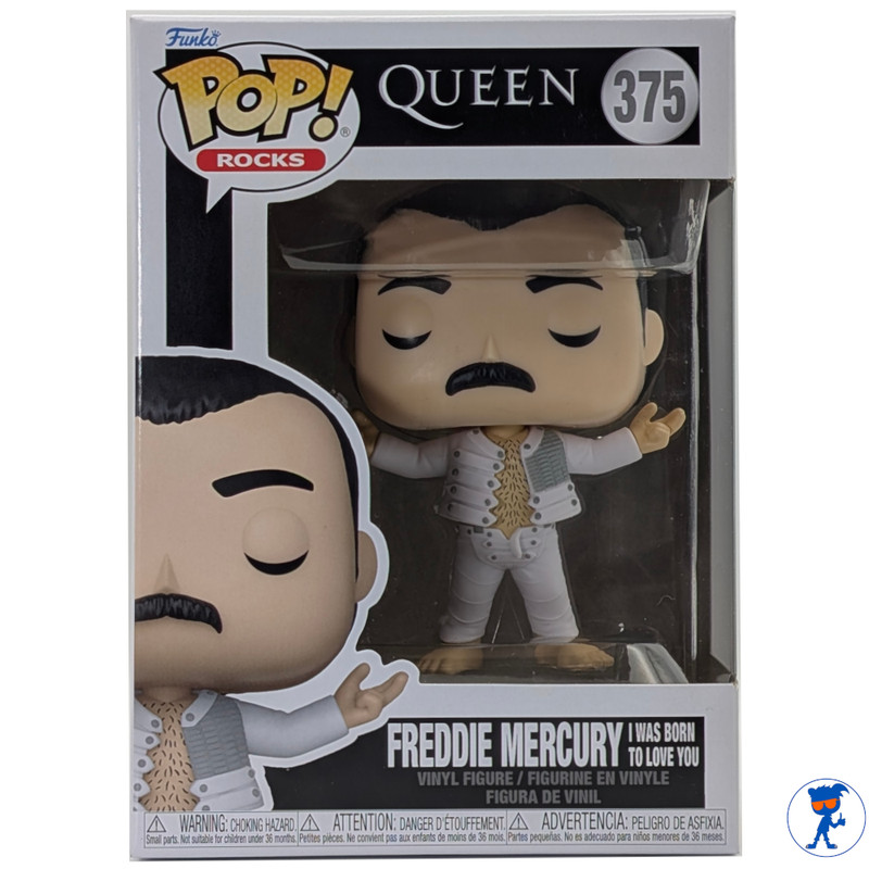 Funko Pop! Vinyl - Rocks - Queen - #375 Freddie Mercury (I Was Born to Love You)