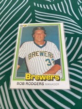 1981 Donruss - Buck Rodgers #327 - FREE SHIPPING