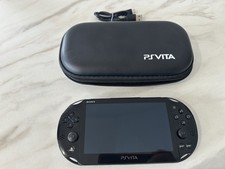 Sony PlayStation Vita 2000 Slim With Charger And Case