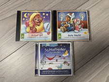 Kinder Gute Nacht CDs Set Schlaflieder Hörspiel Einschlafen 3 CDs Sammlung