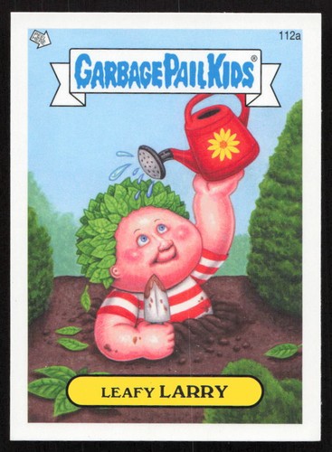 Garbage Pail Kids 2013 Mini Cards #112a Leafy Larry NM - 第 1/2 張圖片