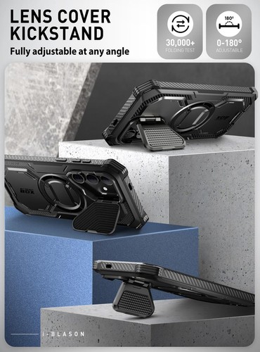 i-Blason Armorbox for Samsung Galaxy S24 Plus Case with Lens Cover Kickstand UK - Picture 4 of 34