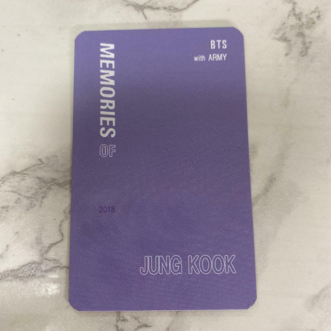 BTS Jungkook Memories of 2018 Blu-ray Limited Official