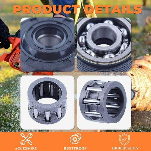 Crankshaft Ball Bearing Oil Seal Kit For Poulan Pro PP5020AV PP4818AV PP4218AV - Picture 5 of 5