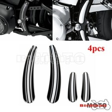 Motorcycle Curved Swingarm Frame Inserts For Harley Softail	Deluxe Custom 08-17