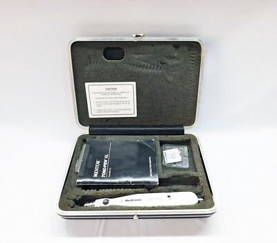 Medtronic Tono-Pen XL SOLAN Tonometer w/Carry Case, Manual, Stylus Blade & 2 Bat