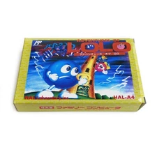 ADVENTURES OF LOLO - Lolo 2 Eggerland Empty box replacement spare case Famicom