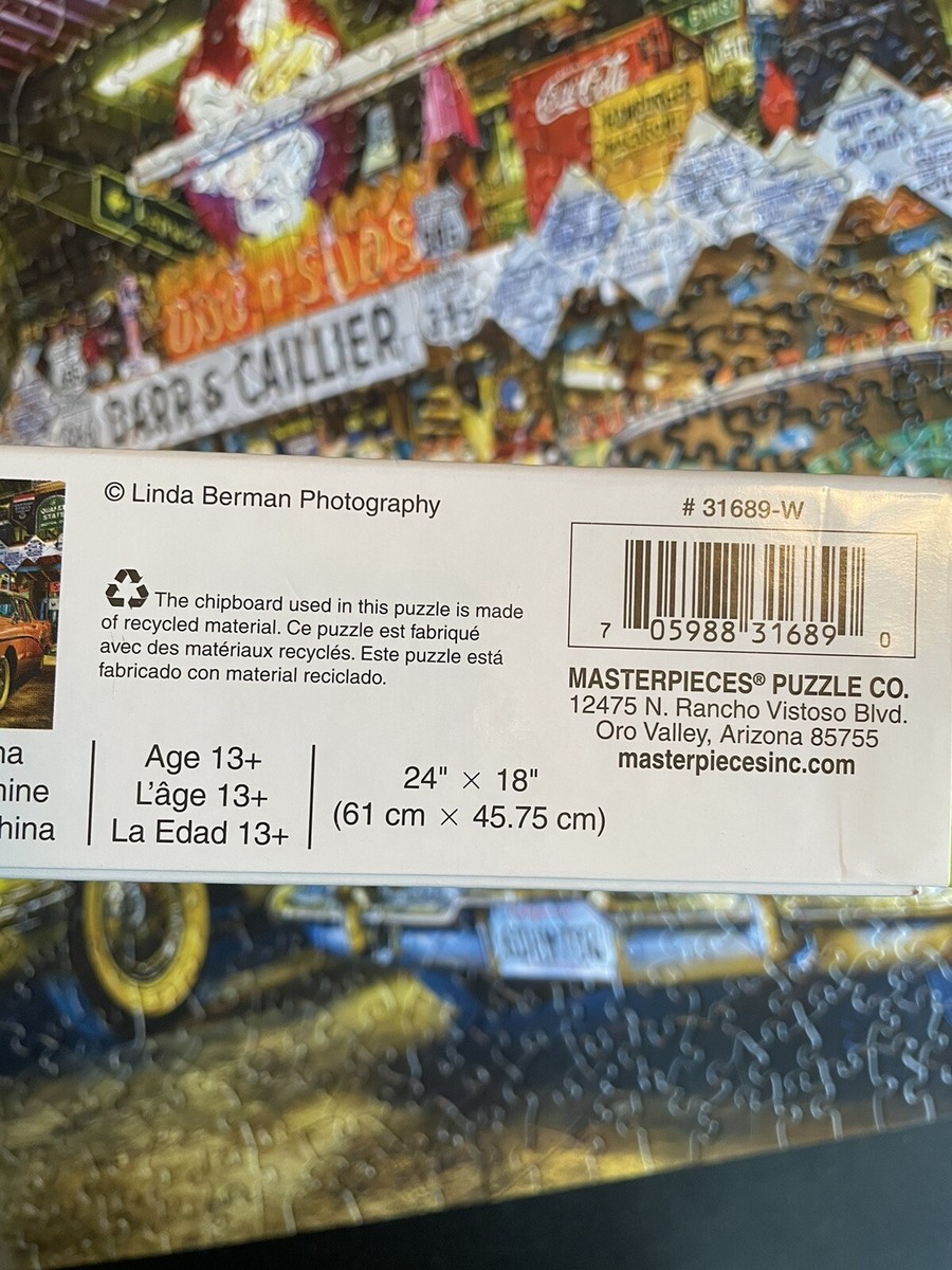MasterPieces Puzzle 750 Pezzi – Wheels Collection 'Three Beauties', Auto D'Epoca, 45,7x61 Cm