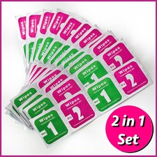 Wet + Dry Cleaning Wipes Alcohol Cloth Set Lot For Mobile Phone Screen Protector