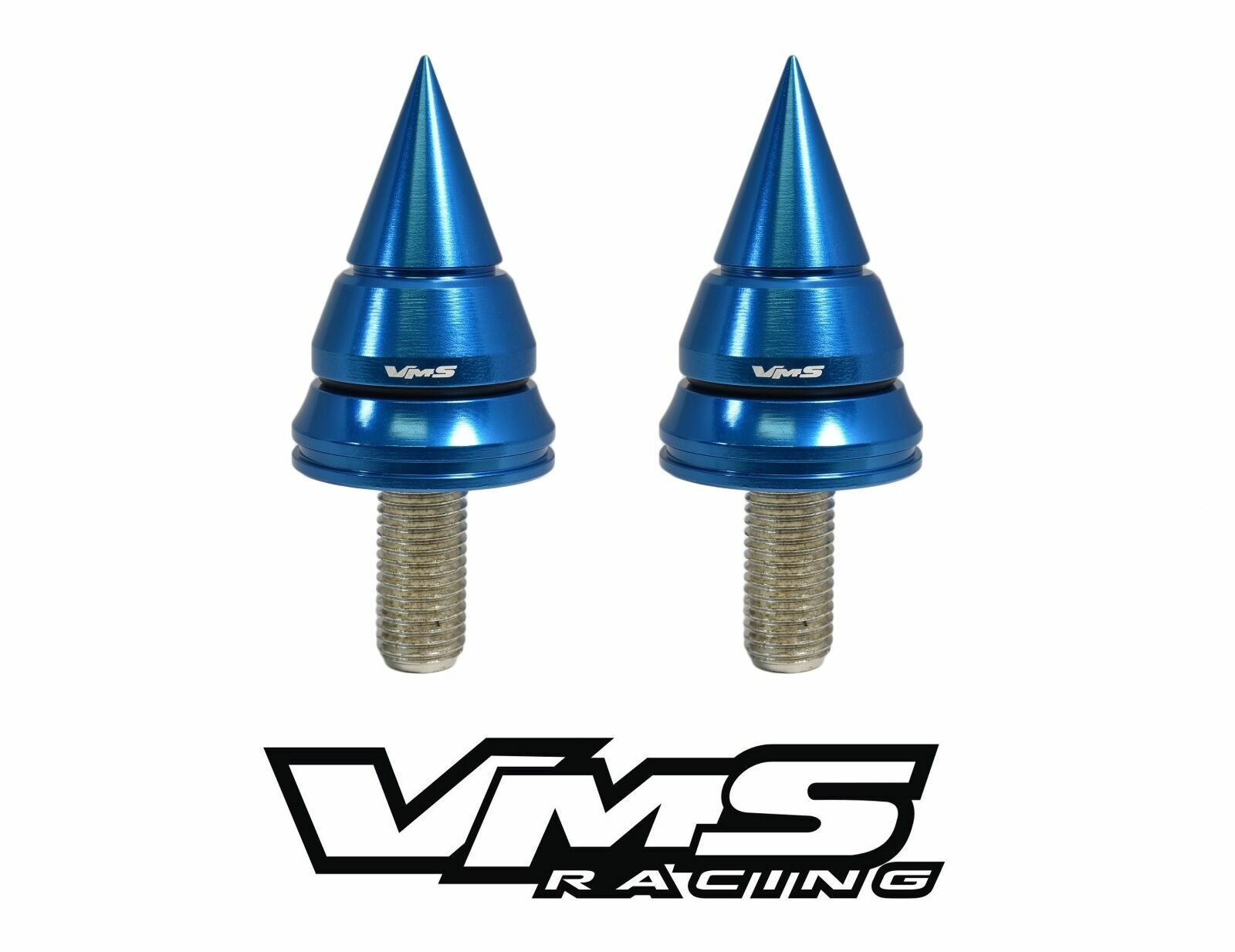 VMS RACING CAM GEARS + BOLTS SPIKES BLUE FOR HONDA ACURA B18A B18B B20B