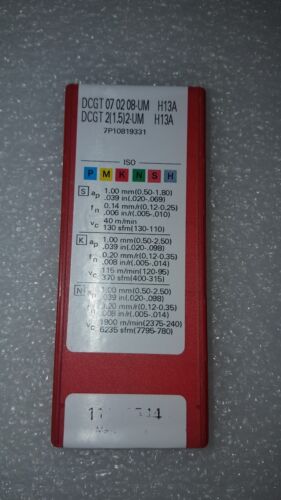 10x Sandvik DCGT 070208-UM H13A - Bild 2 von 2