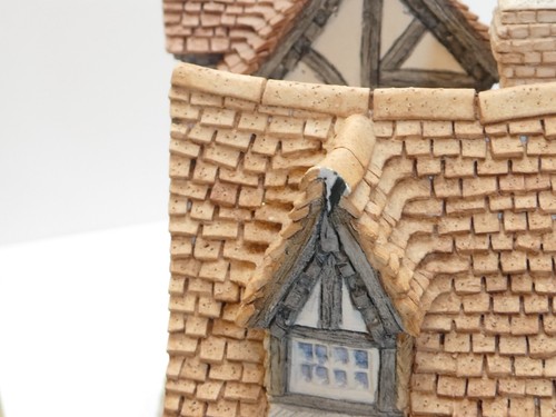 David Winter Cottages Will-o-the Wisp Cottage Guild Piece No. 10 1991 Box COA - Picture 7 of 11