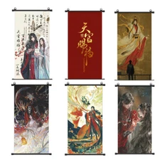 Heaven Official's Blessing Cosplay Hua Cheng & Xie Lian Decor Painting Poster