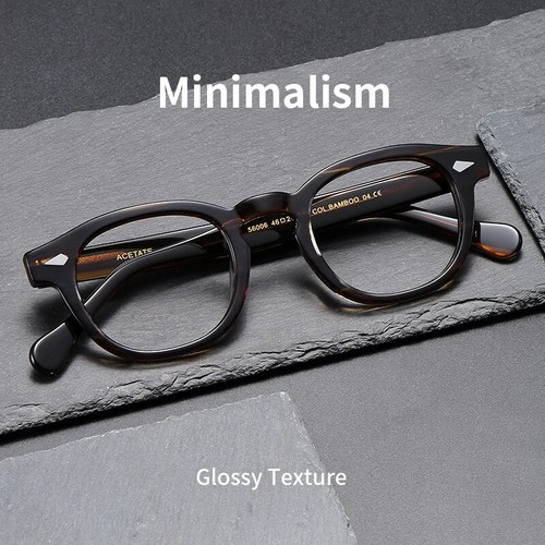2025 New Retro Round Eyeframe Ultra Durable Acetate Eyeframe Designer - Picture 15 of 34
