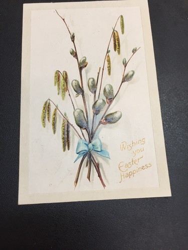1910 AUGURANDOTI FELICITÀ PASQUALE. Cartolina d'epoca - Foto 3 di 5