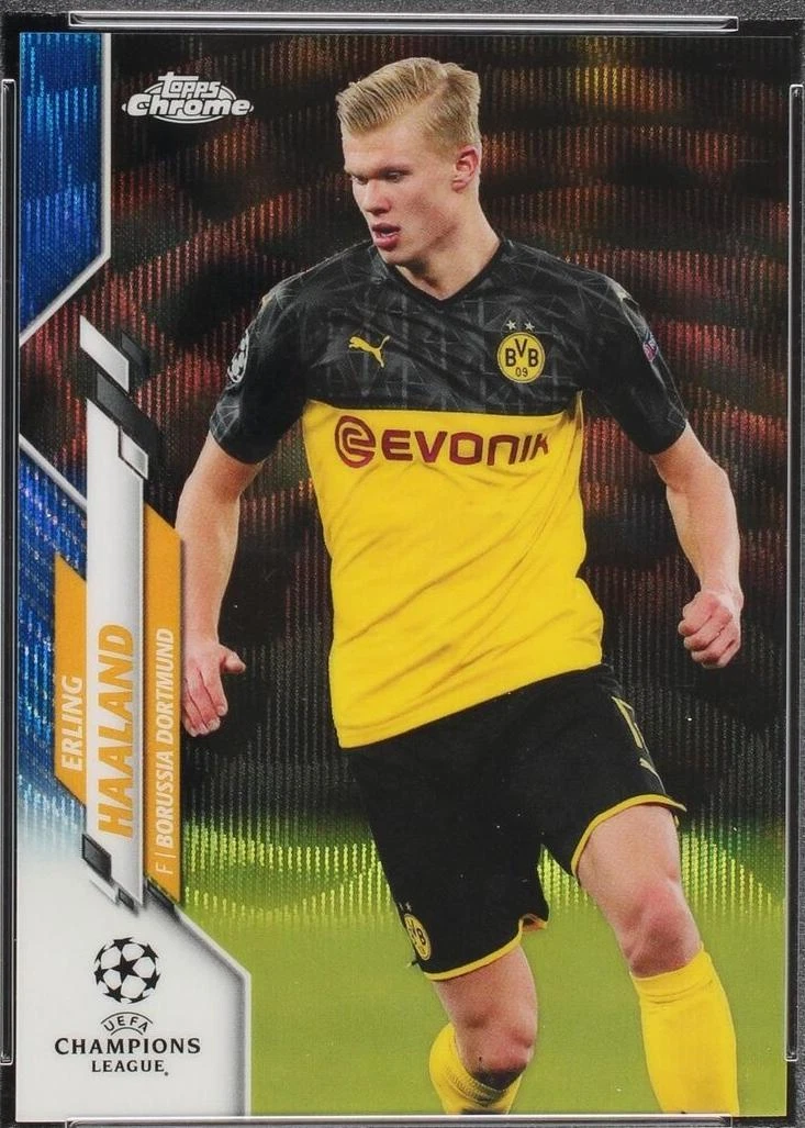 2019-20 Topps Chrome UCL Erling Haaland #74 for sale | eBay