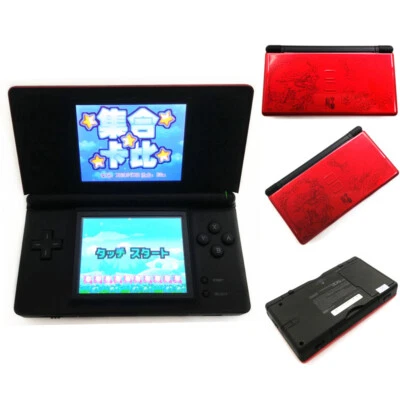 Retrofit Red Dragon Handheld Nintendo DS Lite NDSL Game Console System W/Charger - Bild 1 von 4