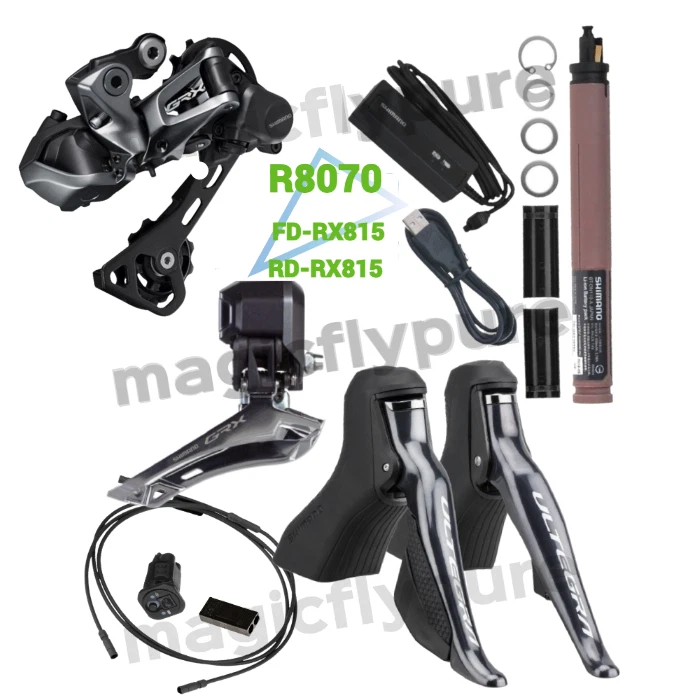 Shimano Ultegra R8050 R8070 DI2 Hydraulic w/GRX FD-RX815 & w/o