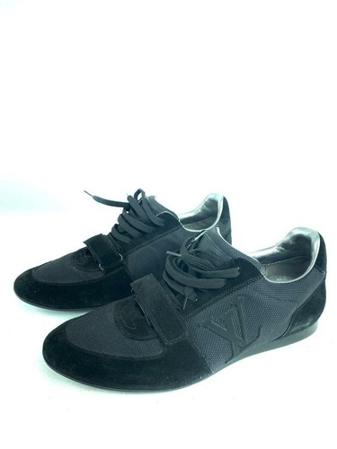 Louis Vuitton Black Varsity Low LV 
