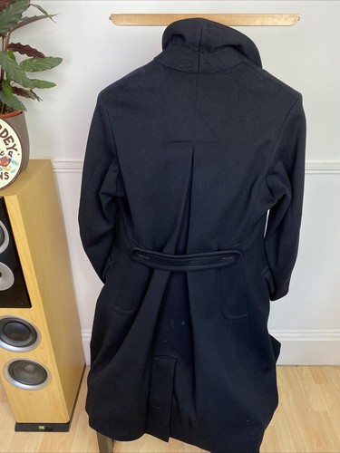 Gieves Savile Row (38) Bespoke Double Breasted 1950 Military Overcoat Jacket - Picture 13 of 23