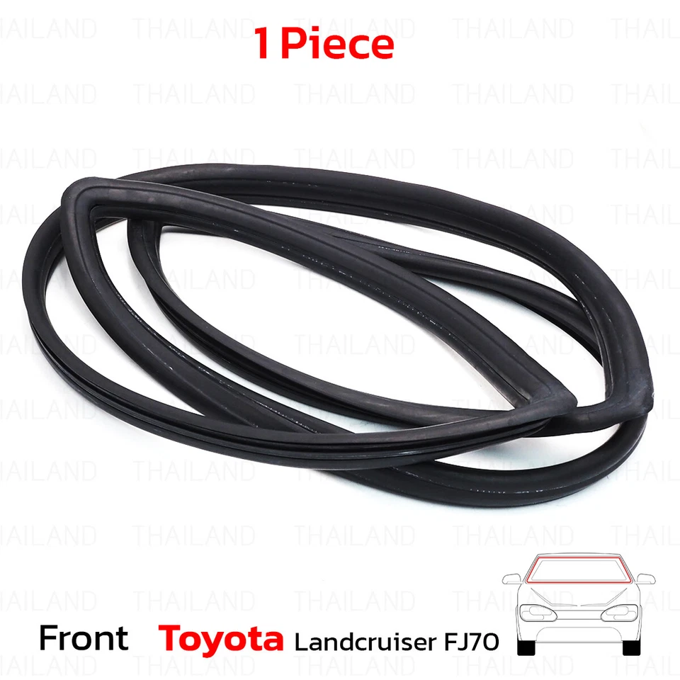 For Toyota Land Cruiser FJ BJ70 1984 '90 Front Weatherstrip Windshield Seal Foto 3 de 4