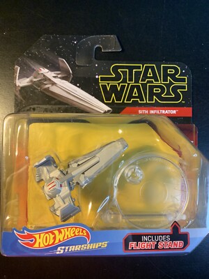 Hot Wheels Star Wars Starships SITH INFILTRATOR 2020 Darth Maul's Starship