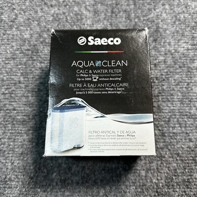 NEW Saeco Gran Barista Philips Calc Water Filter Aqua Clean