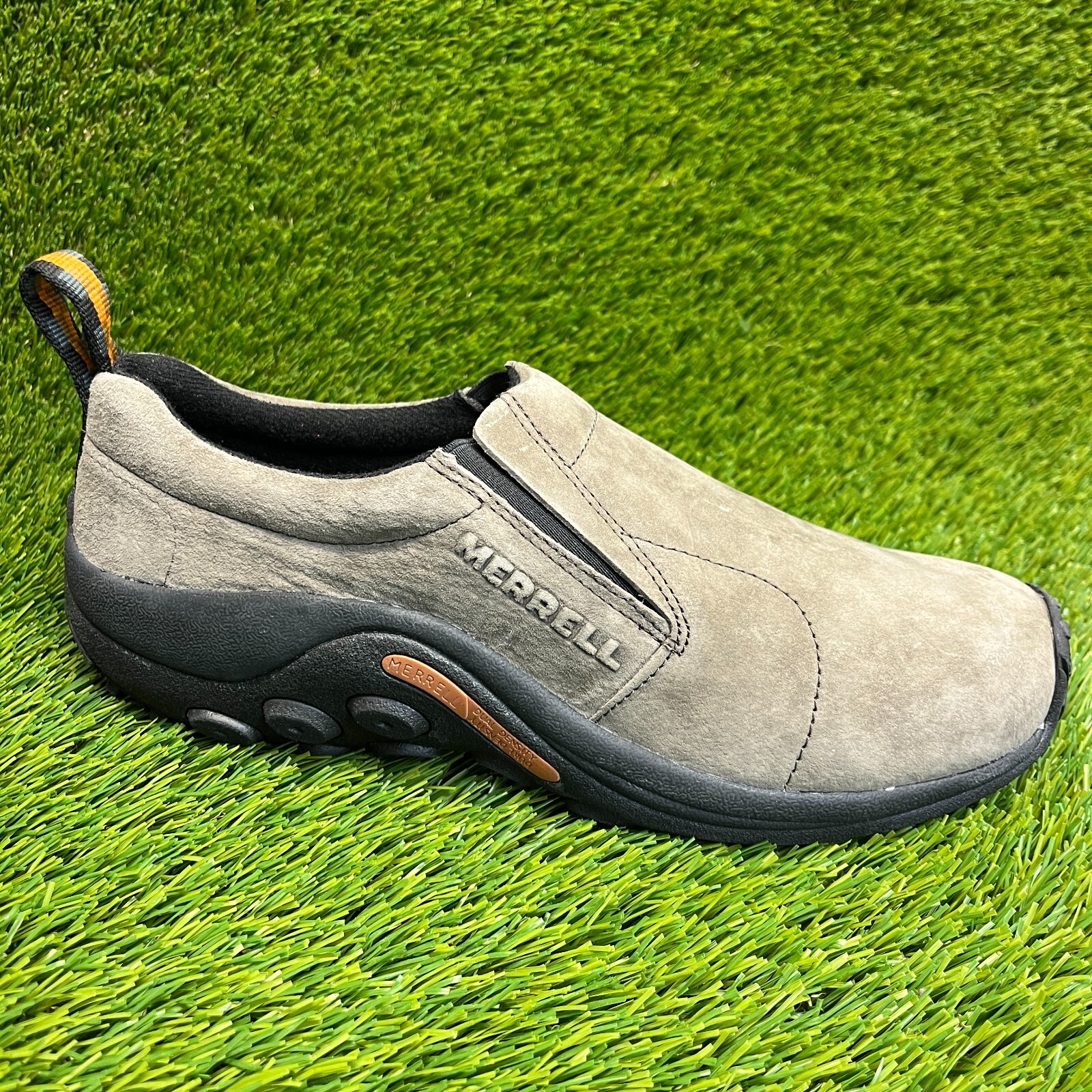 Scarpe slip on Merrell Jungle Moc da donna taglia 10 5 marrone nero casual da passeggio