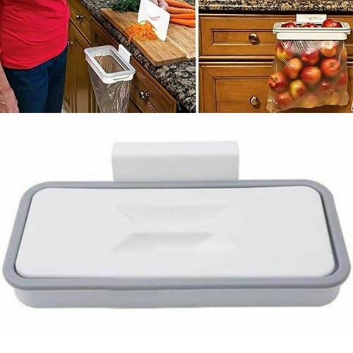 Stylish Hanging Bag Holder for Kitchen Cabinet Keep Your Kitchen Clutter free - Picture 4 of 6