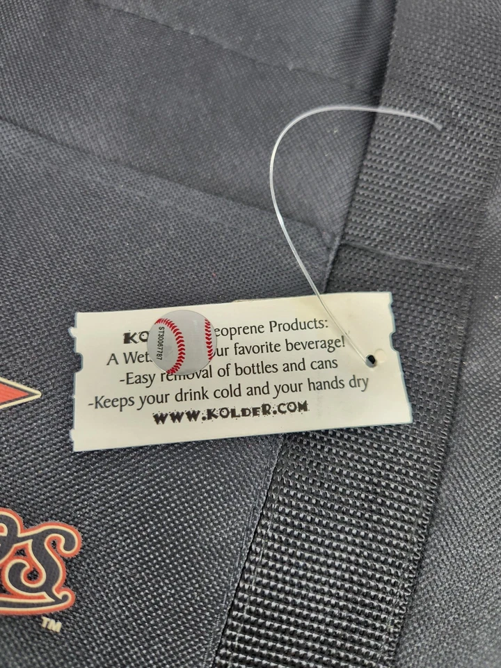 Kolder Houston Astros MLB Negro Cremallera Congelador Bolsa Refrigerador 12” X 7” 13.5” Profundidad Foto 4 de 4