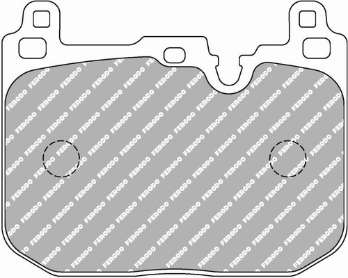 Fits FERODO FCP4611H Brake pads - professional DE stock - Picture 1 of 6